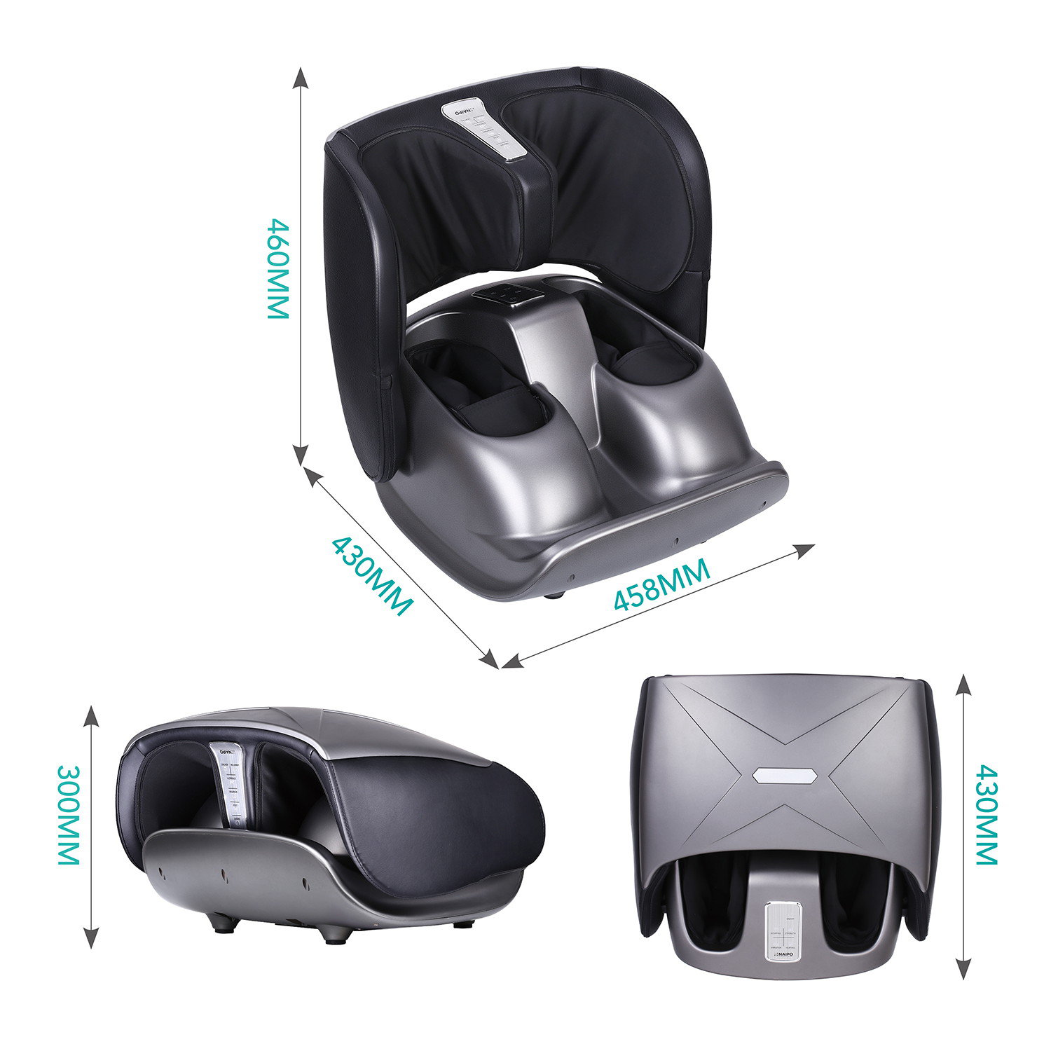 NAIPO MGF-3600 Masážní přístroj 2v1 na chodidla a lýtka - Zánovní 3 76495108cb29707473ec3beba024efc1