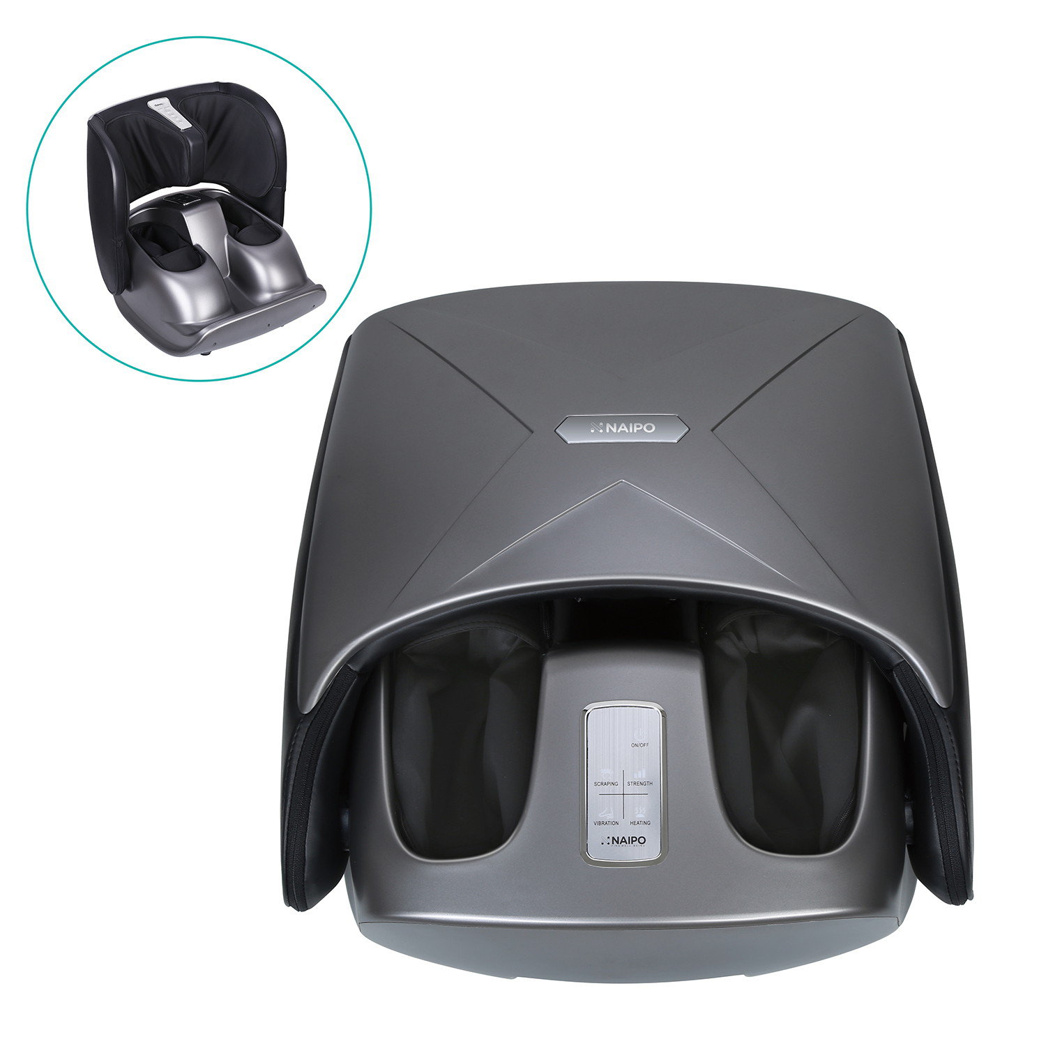 NAIPO MGF-3600 Masážní přístroj 2v1 na chodidla a lýtka - Zánovní 1 d090e02978ccceed4ac4e64f6b1ae4f7